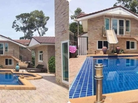 ขายบ้านสวยๆ 2 ชั้น ตกแต่งน่าอยู่ สามารถต่อยอดเป็นธุรกิจบ้านพักพูล