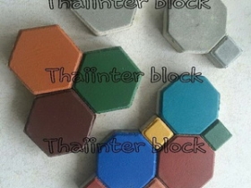 บล็อกตัวหนอน บล็อกแปดเหลี่ยม บล็อกปูหญ้า ติดต่อ0946456262