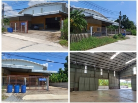 ให้เช่าโกดัง+พื้นที่ทำธุรกิจ พร้อมใช้งาน อ.นครชัยศรี จ.นครปฐม