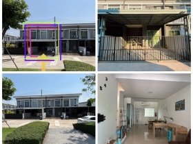 บ้านทาวน์โฮม 2 ชั้น พร้อมอยู่ โครงการ พฤกษาวิลล์ 108 สุขุมวิท