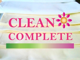 CLEAN COMPLETE บริการซักอบรีดเชิงพาณิชย์ ผ้าโรงแรม ผ้าสปา ฯลฯ